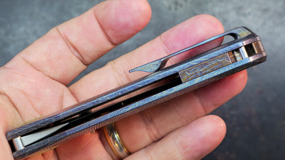 TwoSun TS622 Color Titanium Handle YJ01-V2 Blade
