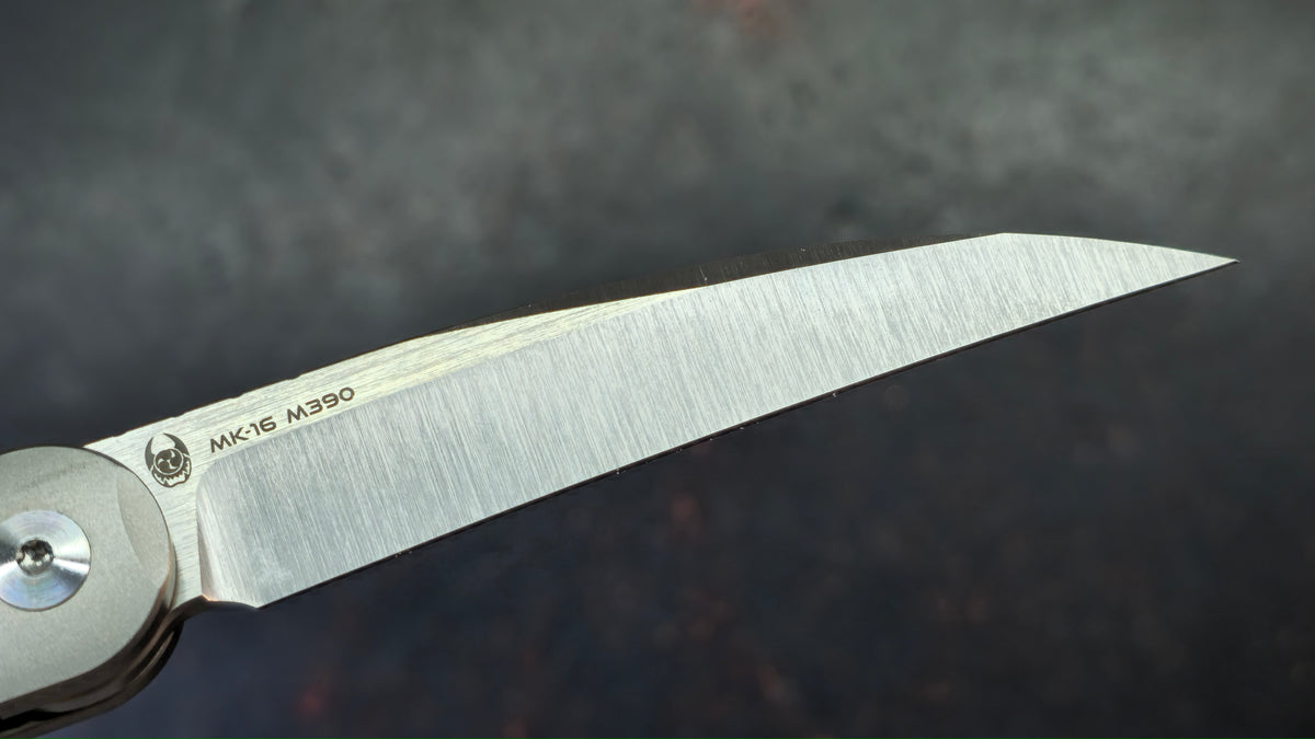 Mocenary Knives Pipefish MK-16 Titanium Handle M390 Blade