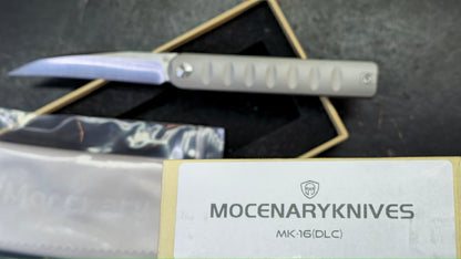 Mocenary Knives Pipefish MK-16 Titanium Handle M390 Blade