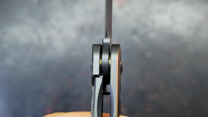 Mocenary Knives Pipefish MK-16 Black Titanium Handle M390 DLC Blade