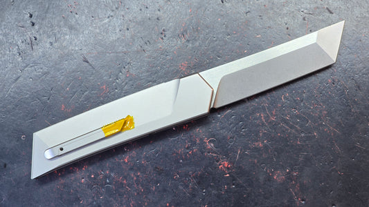 Mocenary MK-05(A) Tenon & Mortise Titanium Handle M390 Blade