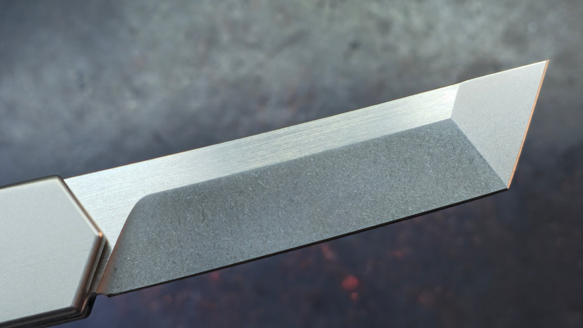 Mocenary MK-05(A) Tenon & Mortise Titanium Handle M390 Blade