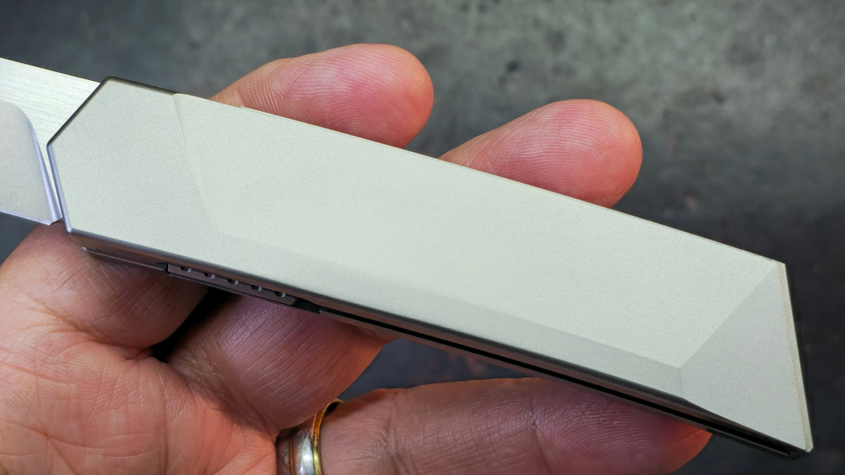 Mocenary MK-05(A) Mortise & Tenon Titanium Handle M390 Blade