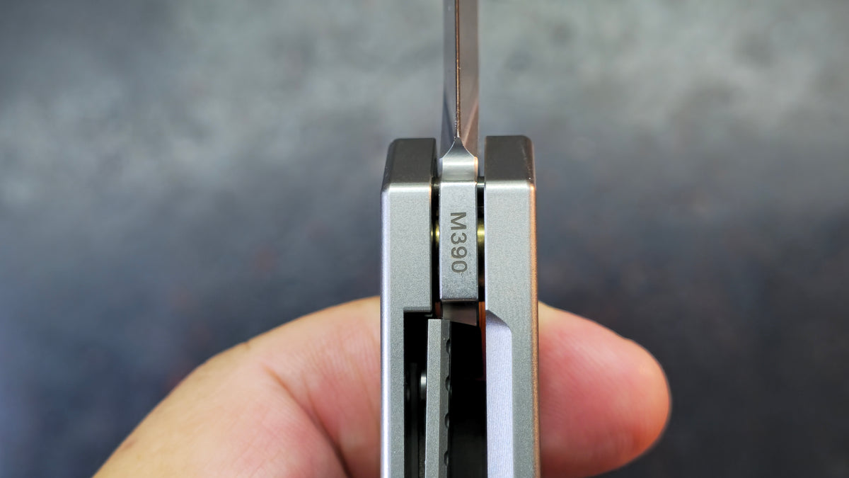 Mocenary MK-05(A) Tenon & Mortise Titanium Handle M390 Blade