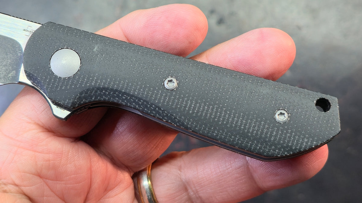 Boker Plus Corvus Micarta Handle Nitro-V Blade