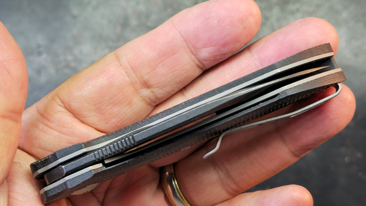 Boker Plus Corvus Micarta Handle Nitro-V Blade