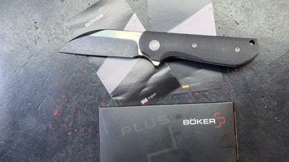 Boker Plus Corvus Micarta Handle Nitro-V Blade