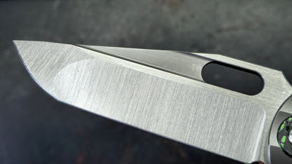 TWOSUN TS451 INTEGRAL Gray Titanium Handle M398 Blade