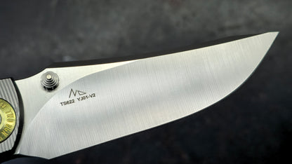 TwoSun TS622 Titanium Handle YJ01-V2 Blade