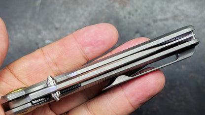 TwoSun TS622 Titanium Handle YJ01-V2 Blade