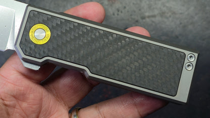 TwoSun TS529 Titanium/Carbon Fiber Handle 14C28N Blade