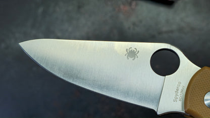 Spyderco Button Up G10 Handle 8CR13MOV Blade