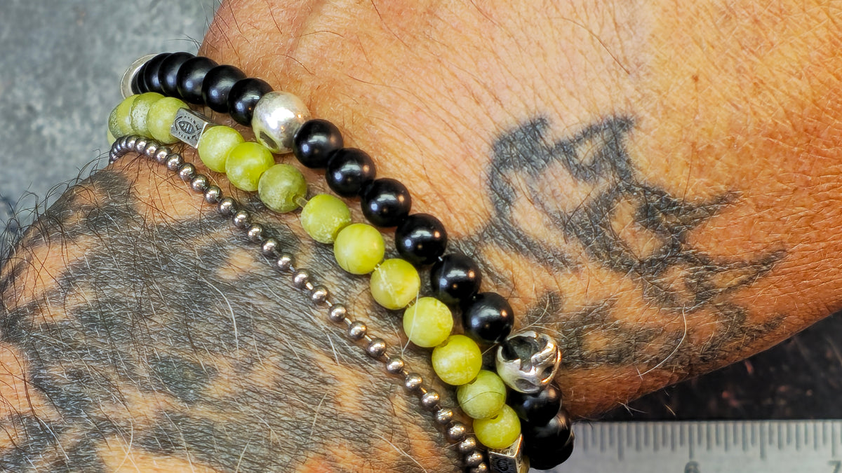 Titanium Ball Bracelet 1.5mm-2mm 8"