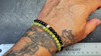 Titanium Ball Bracelet 1.5mm-2mm 8"