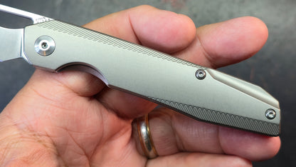 Kizer Ge (Genie) Titanium Handle CPM S35VN Blade
