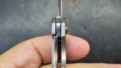 Kizer Ge (Genie) Titanium Handle CPM S35VN Blade