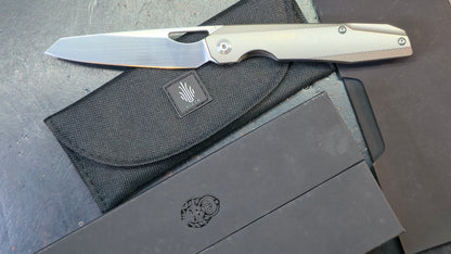 Kizer Ge (Genie) Titanium Handle CPM S35VN Blade