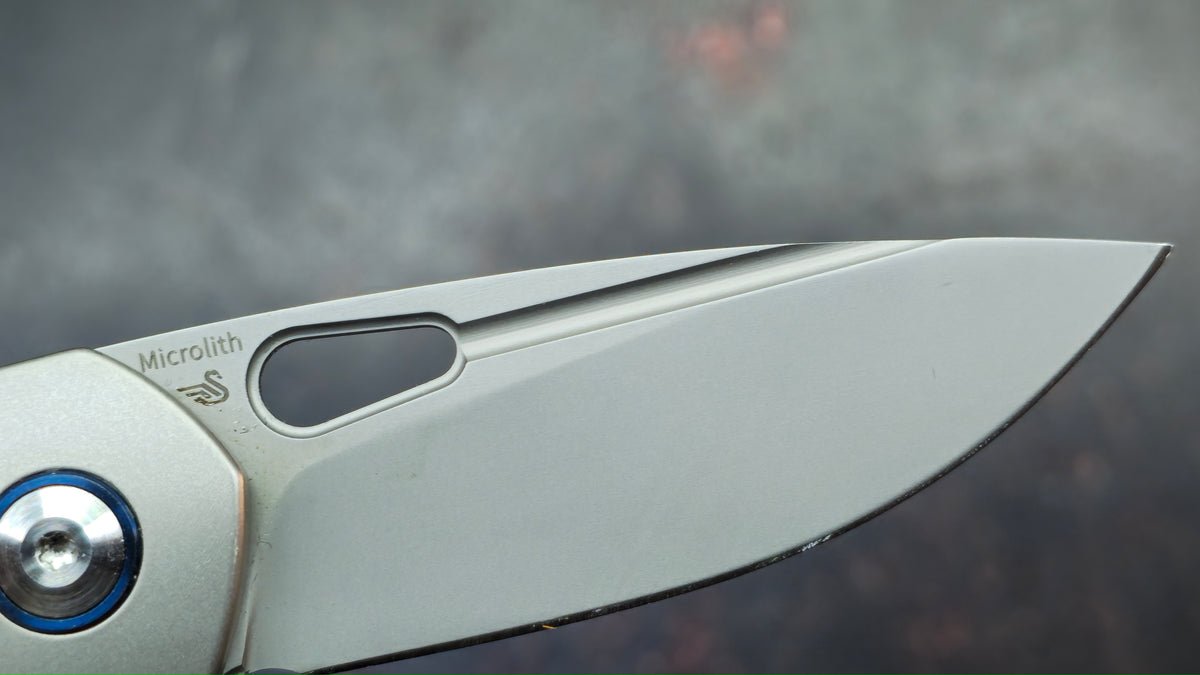 Kizer Microlith Titanium Handle CPM S35VN Blade
