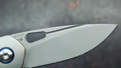 Kizer Microlith Titanium Handle CPM S35VN Blade