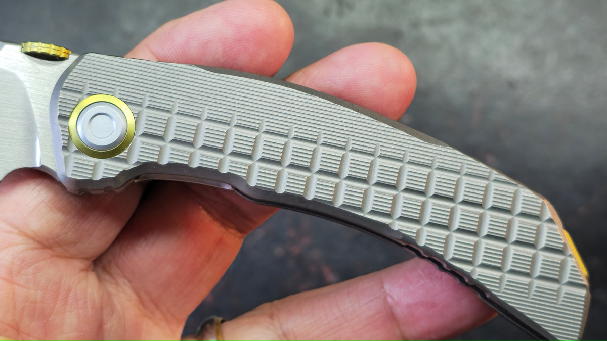 Kizer X-Series Szlachta Titanium Handle M390 Blade