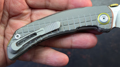 Kizer X-Series Szlachta Titanium Handle M390 Blade