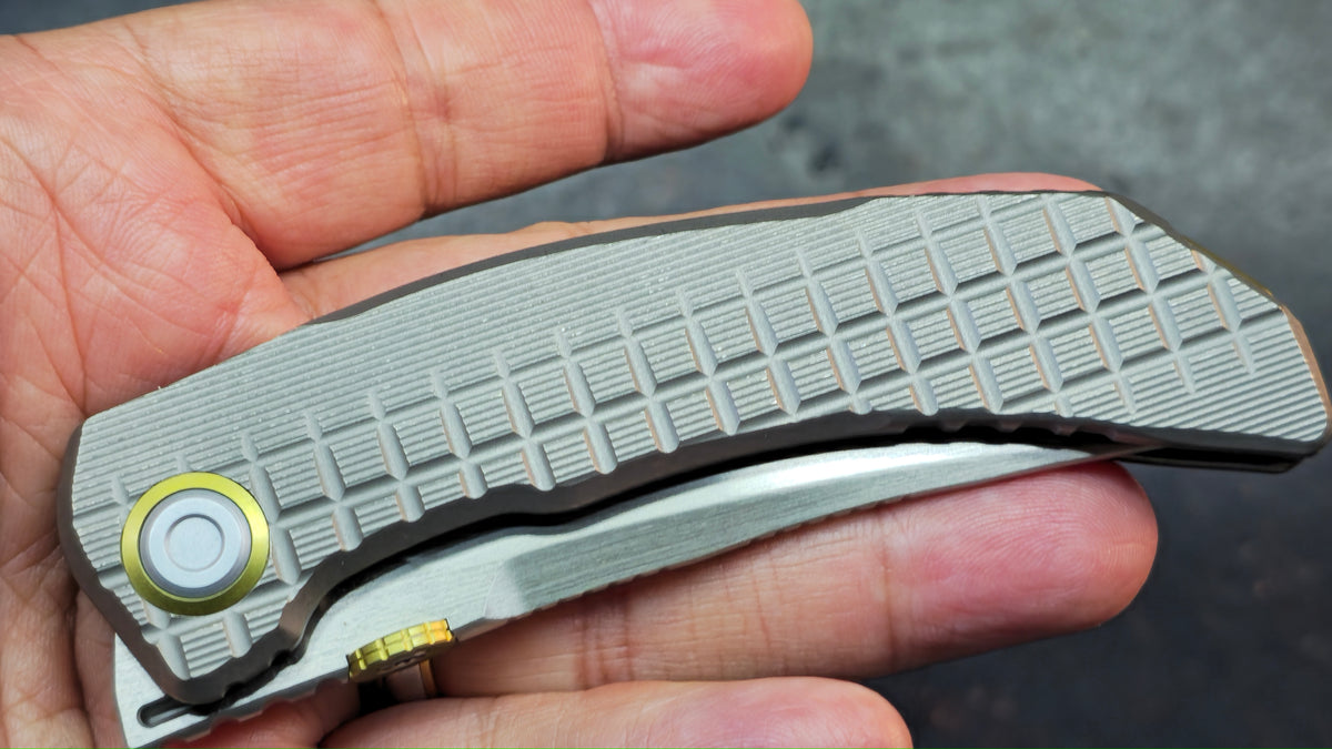 Kizer X-Series Szlachta Titanium Handle M390 Blade