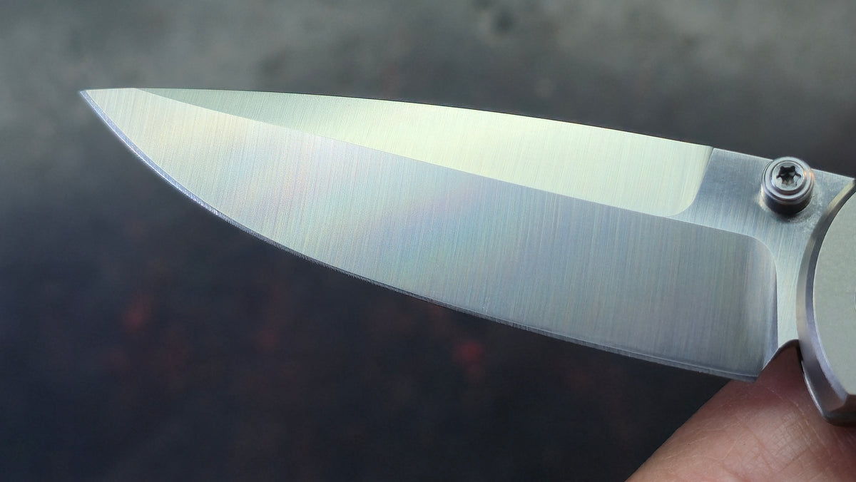 Monterey Bay Knives Mini Rosalinda Titanium Handle S90V Blade