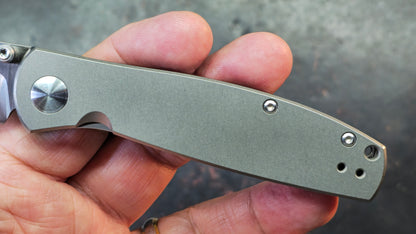 Monterey Bay Knives Mini Rosalinda Titanium Handle S90V Blade
