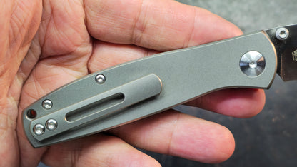 Monterey Bay Knives Mini Rosalinda Titanium Handle S90V Blade