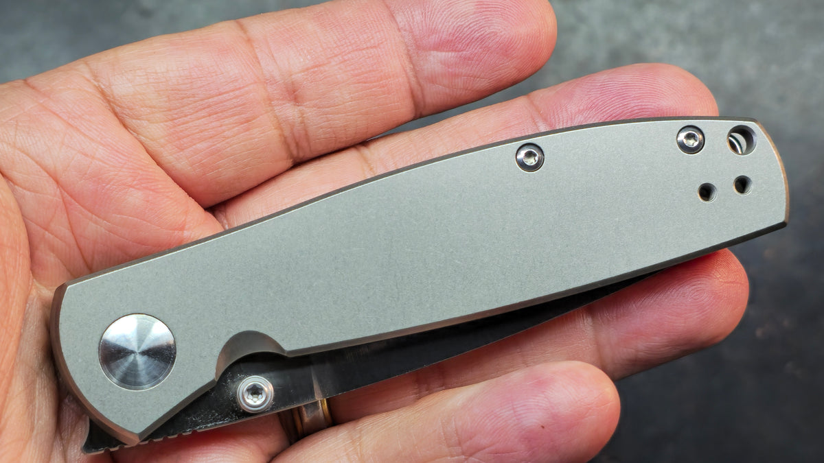 Monterey Bay Knives Mini Rosalinda Titanium Handle S90V Blade