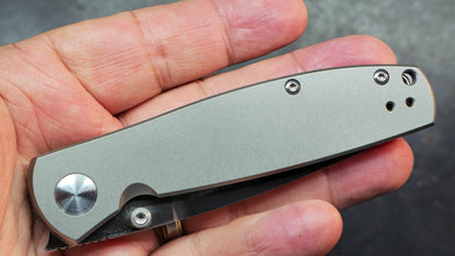Monterey Bay Knives Mini Rosalinda Titanium Handle S90V Blade