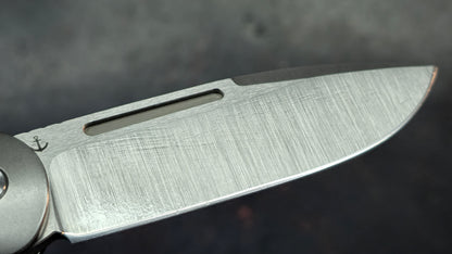 TuyaKnife Calico Jack Titanium Handle M390 Blade