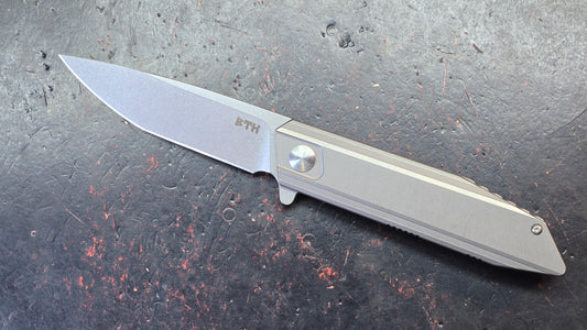 BESTECH SHOGUN BT1701A Titanium Handle 3.73" CPM-S35VN Blade