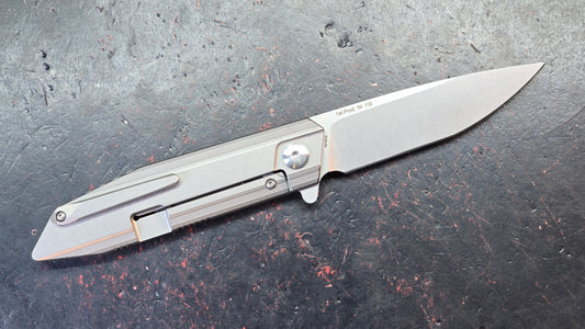 BESTECH SHOGUN BT1701A Titanium Handle 3.73" CPM-S35VN Blade