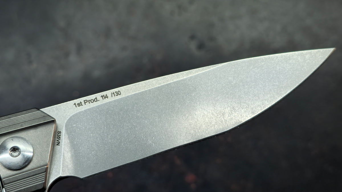 BESTECH SHOGUN BT1701A Titanium Handle 3.73" CPM-S35VN Blade