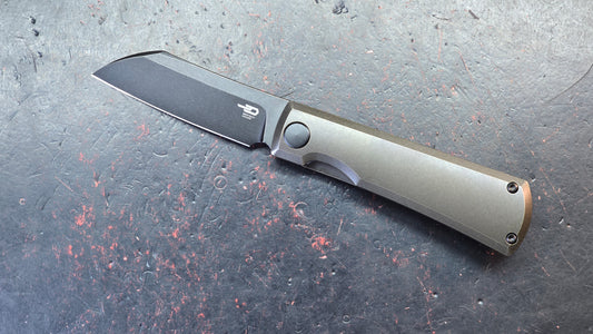 Bestech Bruv Bronze Black Titanium Handle M390 Blade (DISCOUNT IN CART)