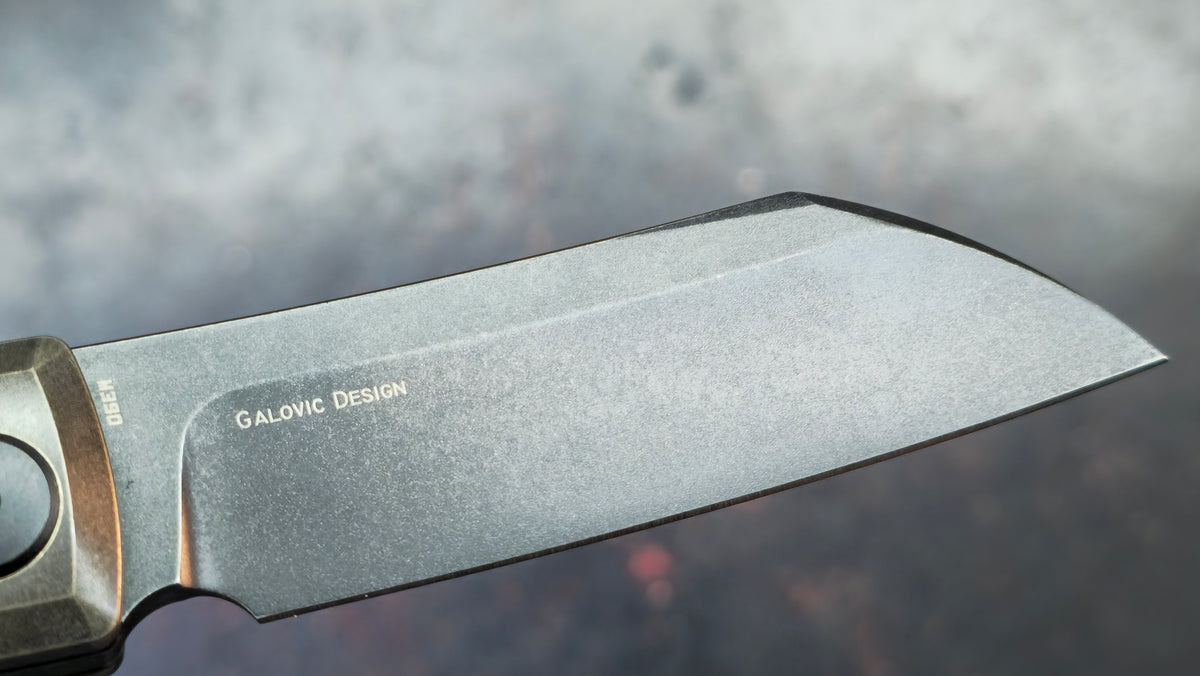 Bestech Bruv Bronze Black Titanium Handle M390 Blade (DISCOUNT IN CART)