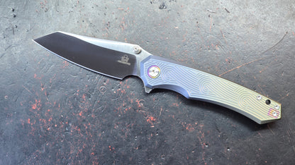 EDCGRIPPER STORMCUTTER LE Titanium Handle Magnacut Blade