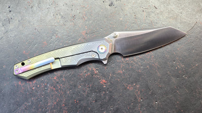 EDCGRIPPER STORMCUTTER LE Titanium Handle Magnacut Blade