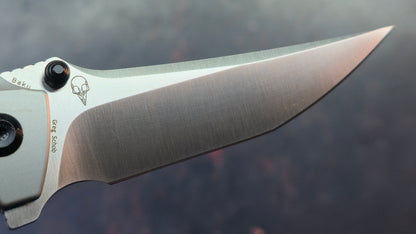 KANSEPT Baku Plain Titanium Handle CPM-S35VN Blade