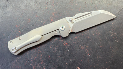 KANSEPT Dreadnaught Titanium Handle CPM S35VN Blade