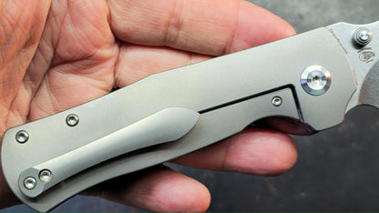 KANSEPT Dreadnaught Titanium Handle CPM S35VN Blade