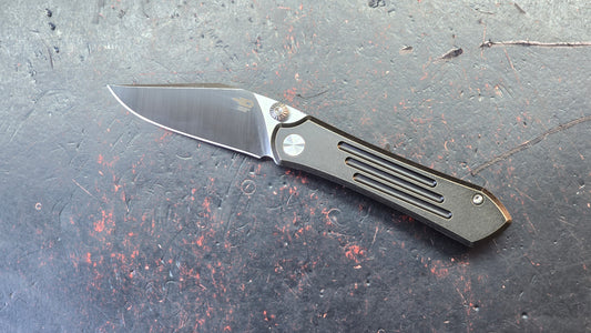 Bestech Icarus Black/Bronze SW Titanium Handle M390 Blade