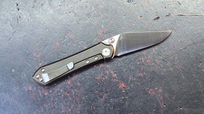 Bestech Icarus Black/Bronze SW Titanium Handle M390 Blade