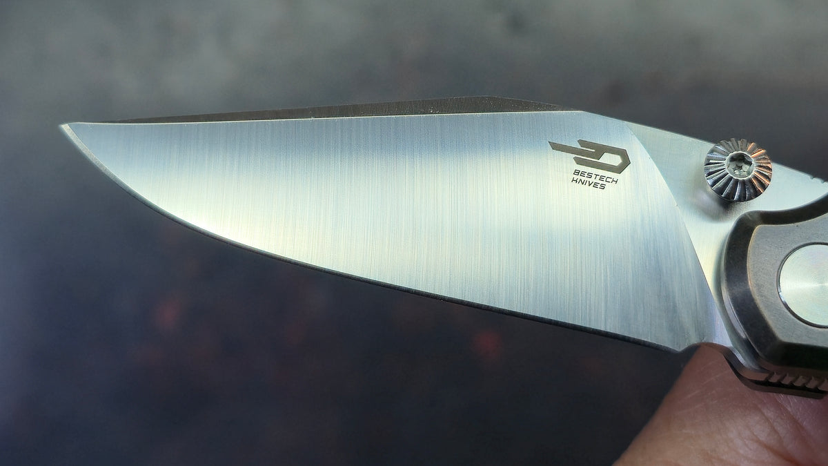 Bestech Icarus Black/Bronze SW Titanium Handle M390 Blade