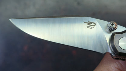 Bestech Icarus Black/Bronze SW Titanium Handle M390 Blade