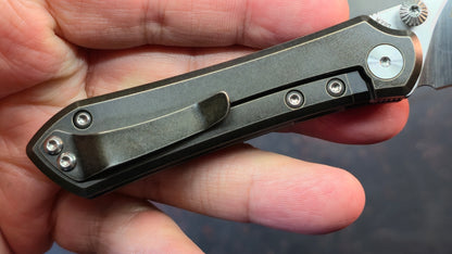 Bestech Icarus Black/Bronze SW Titanium Handle M390 Blade