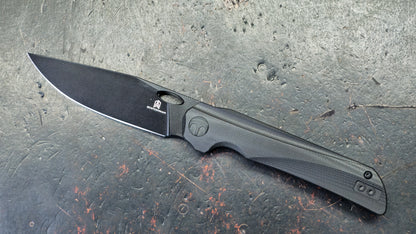 Bestechman Smuga Black G-10 Handle AEB-L Blade