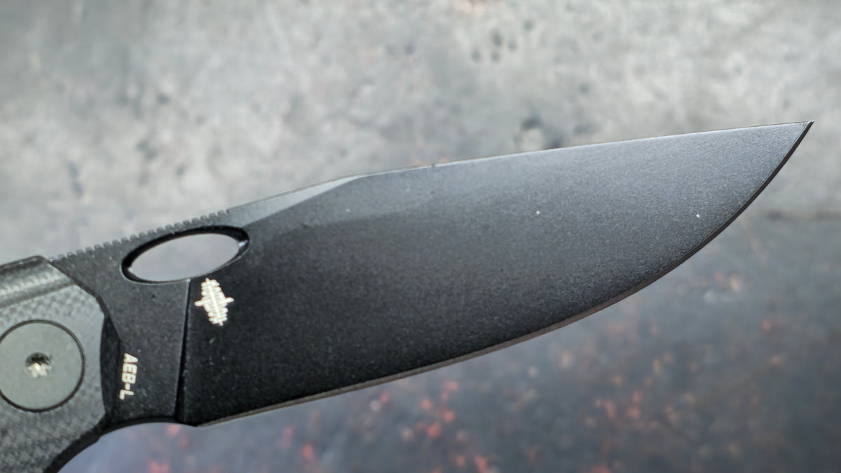 Bestechman Smuga Black G-10 Handle AEB-L Blade