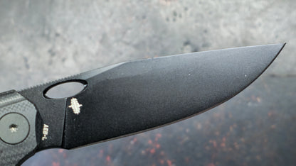 Bestechman Smuga Black G-10 Handle AEB-L Blade